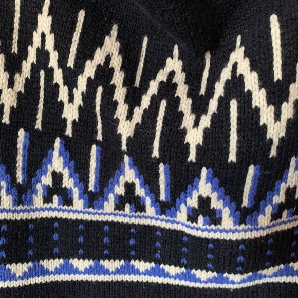 NWOT Gap Fair Isle Blue Snood - Picture 3 of 3